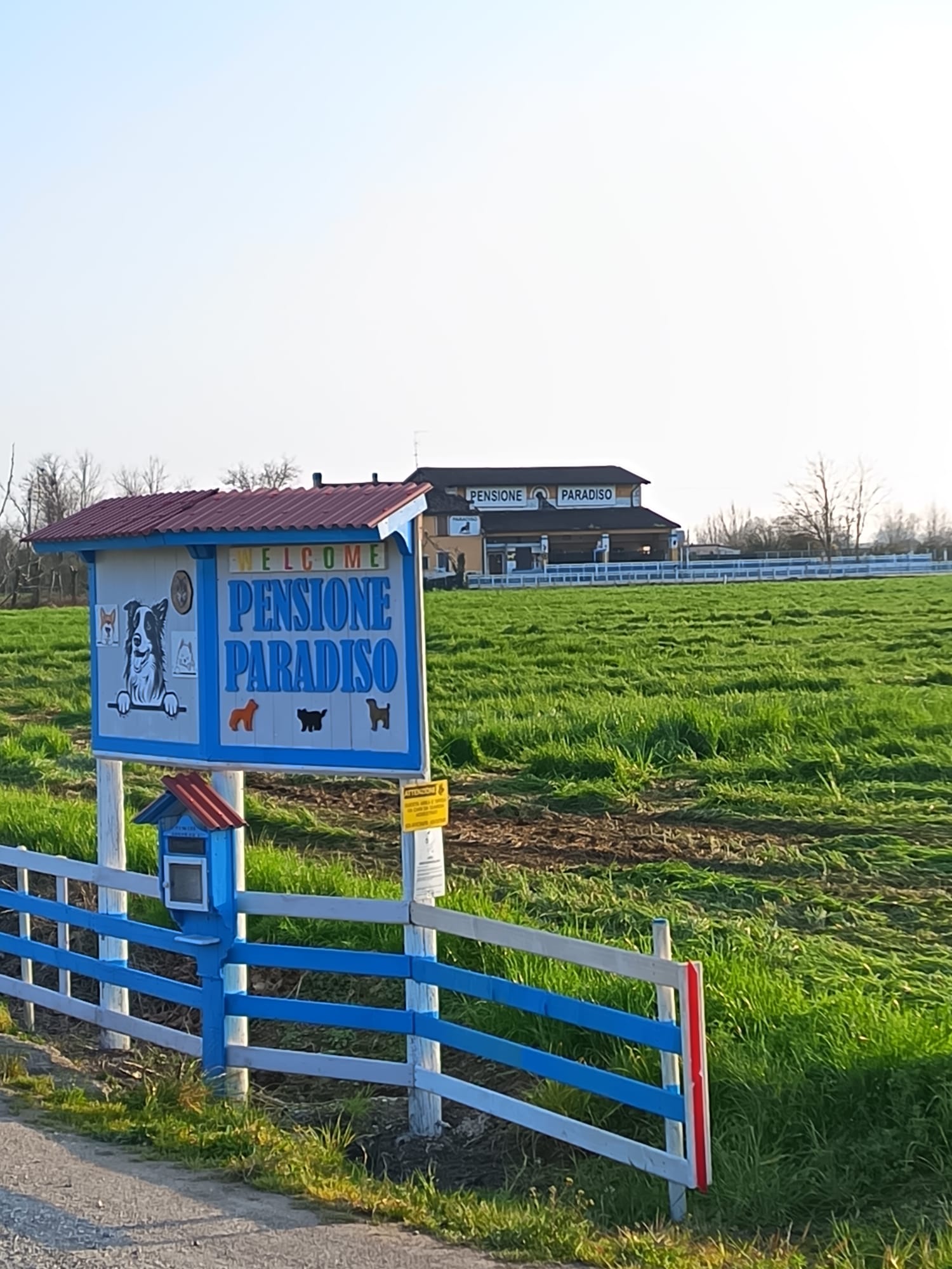Ingresso di Pensione Paradiso a Isorella